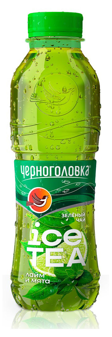

Чай зеленый Черноголовка лайм мята, 500 мл
