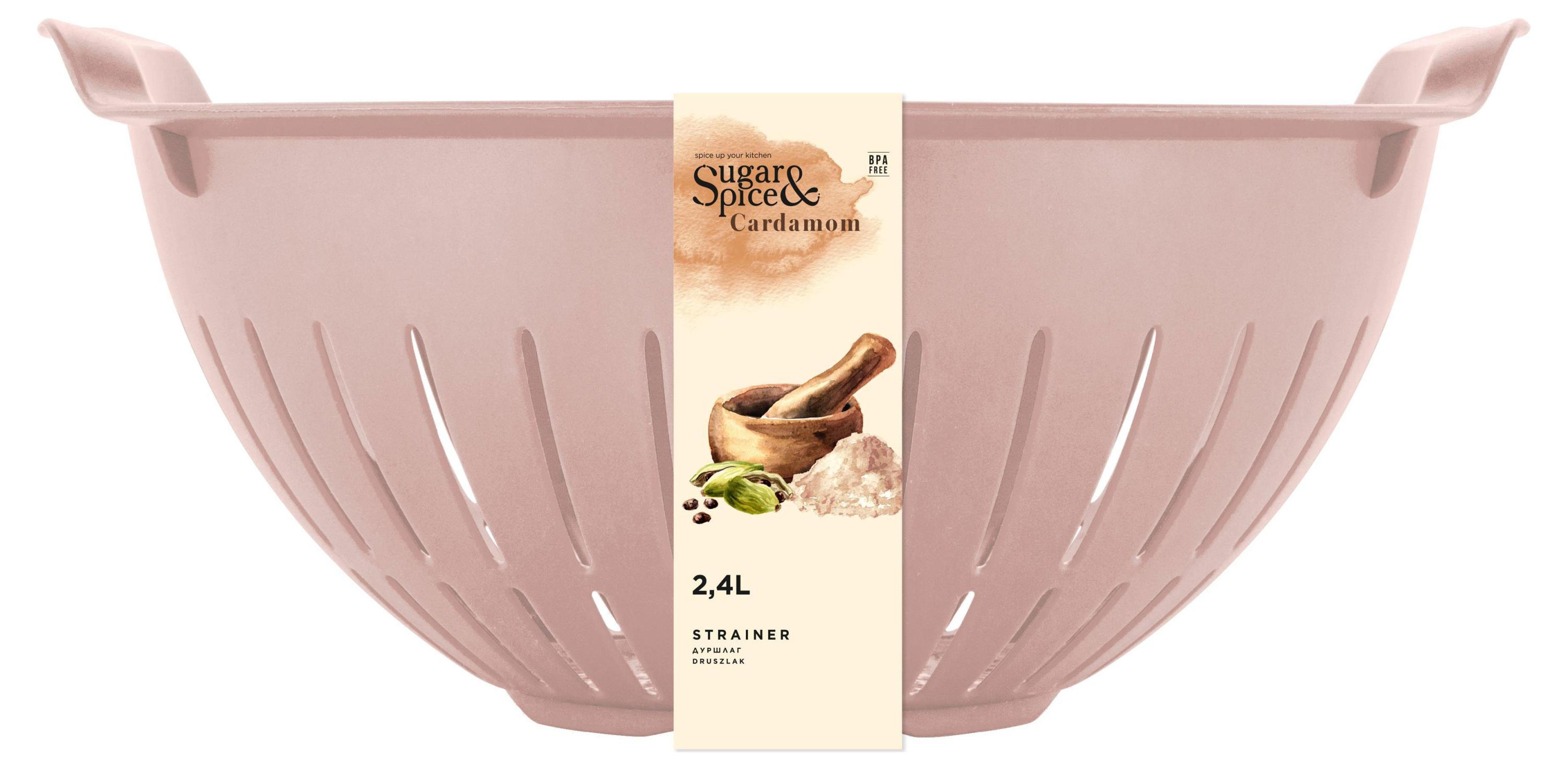 

Дуршлаг Sugar&Spice Cardamom Freshberry, 2,4 л