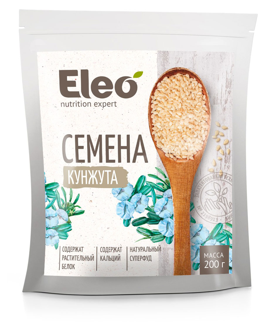 

Семена белого кунжута Eleo, 200 г