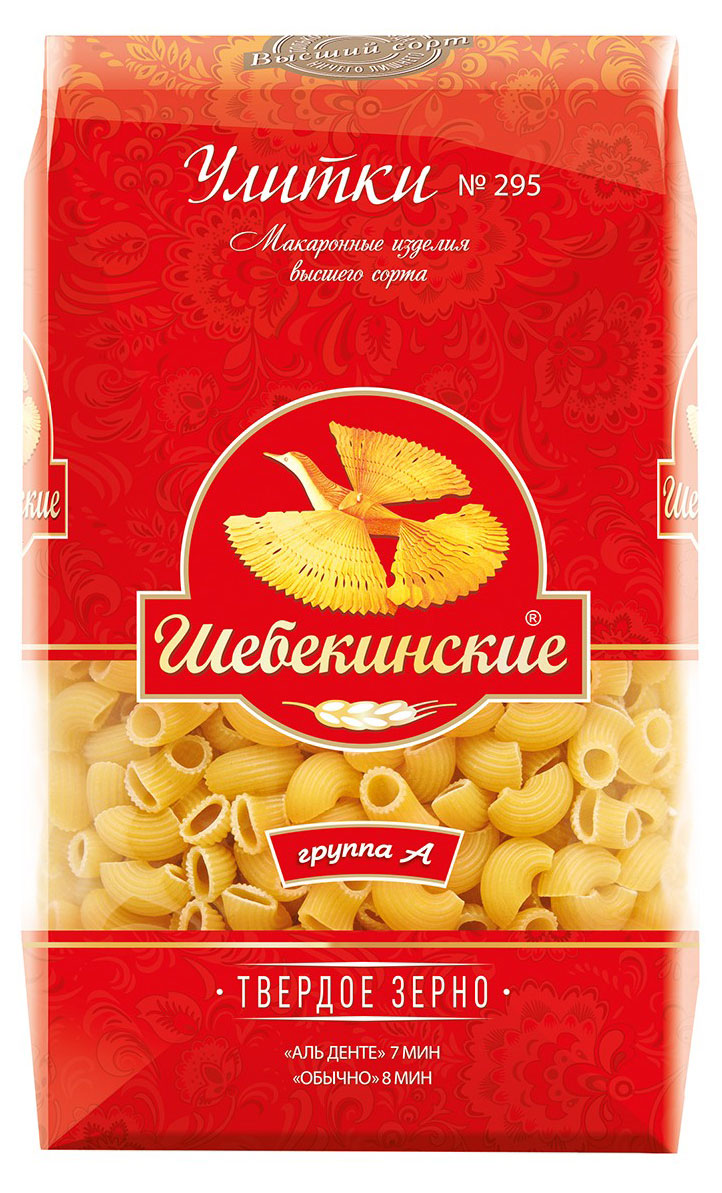 

Макаронные изделия Шебекинские Улитки, 450 г