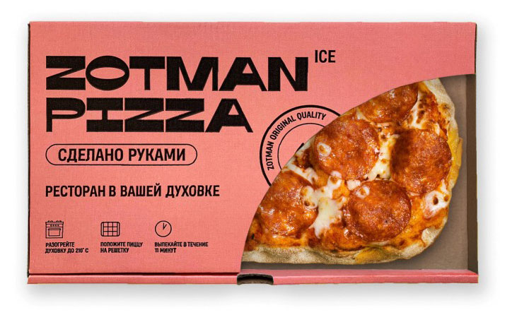 

Пицца Zotman Трюфельная Пепперони замороженная, 320 г