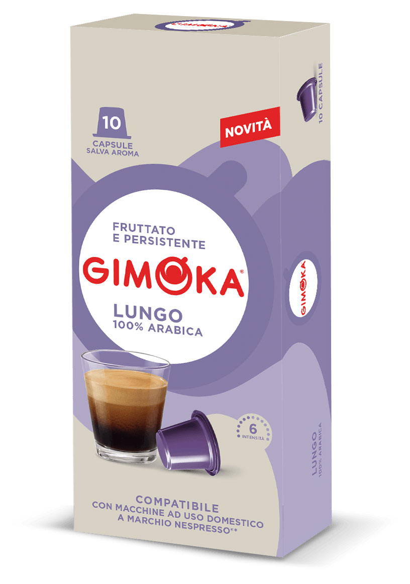 

Кофе в капсулах Gimoka Nespresso Lungo, 10 капсул