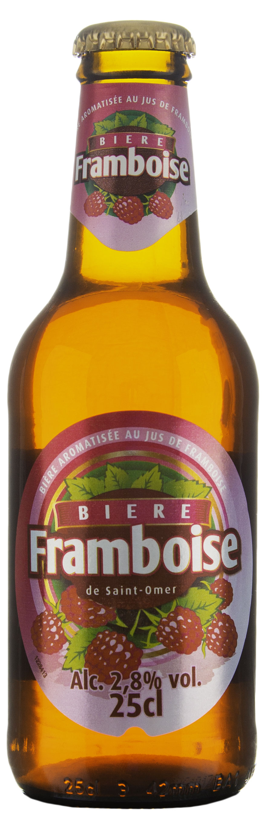 

Пивной напиток Saint-Omer Framboise 2,8%, 250 мл