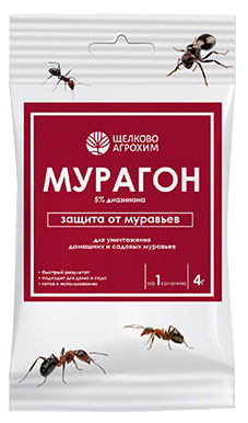 

Защита от вредителей Щелково Агрохим Мурагон, 4 г