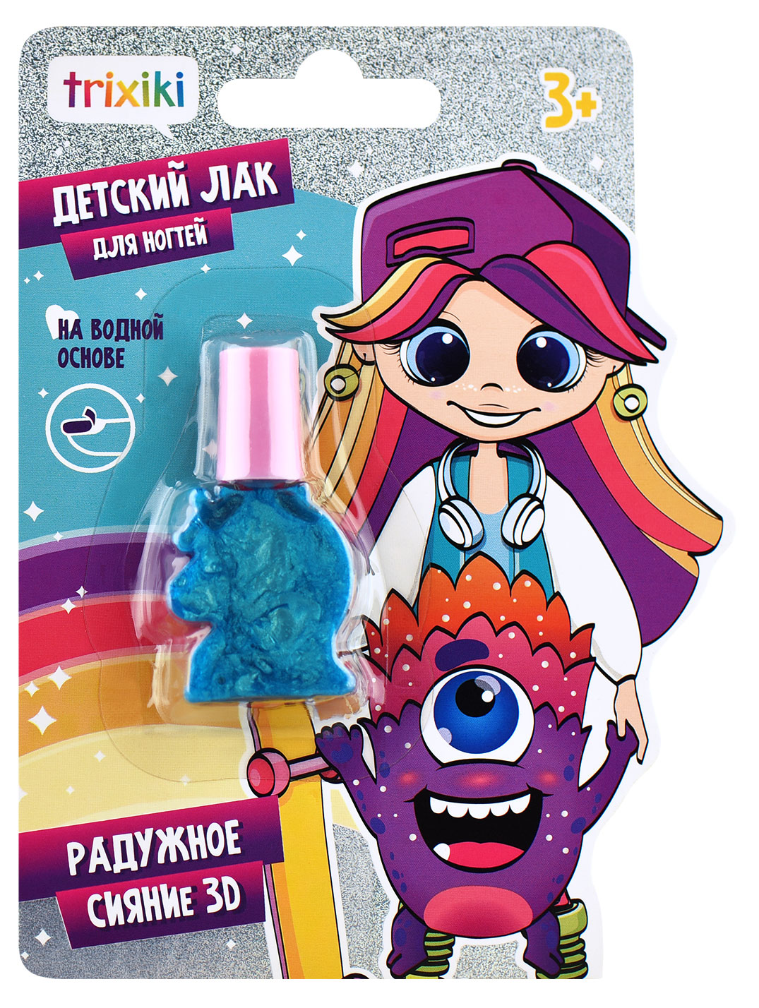 

Лак для ногтей детский TRIXIKI мятный, 7 мл