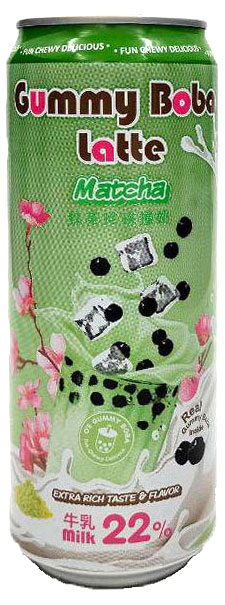 

Напиток Os Bubble Gummy Boba Latte Matcha, 470 мл