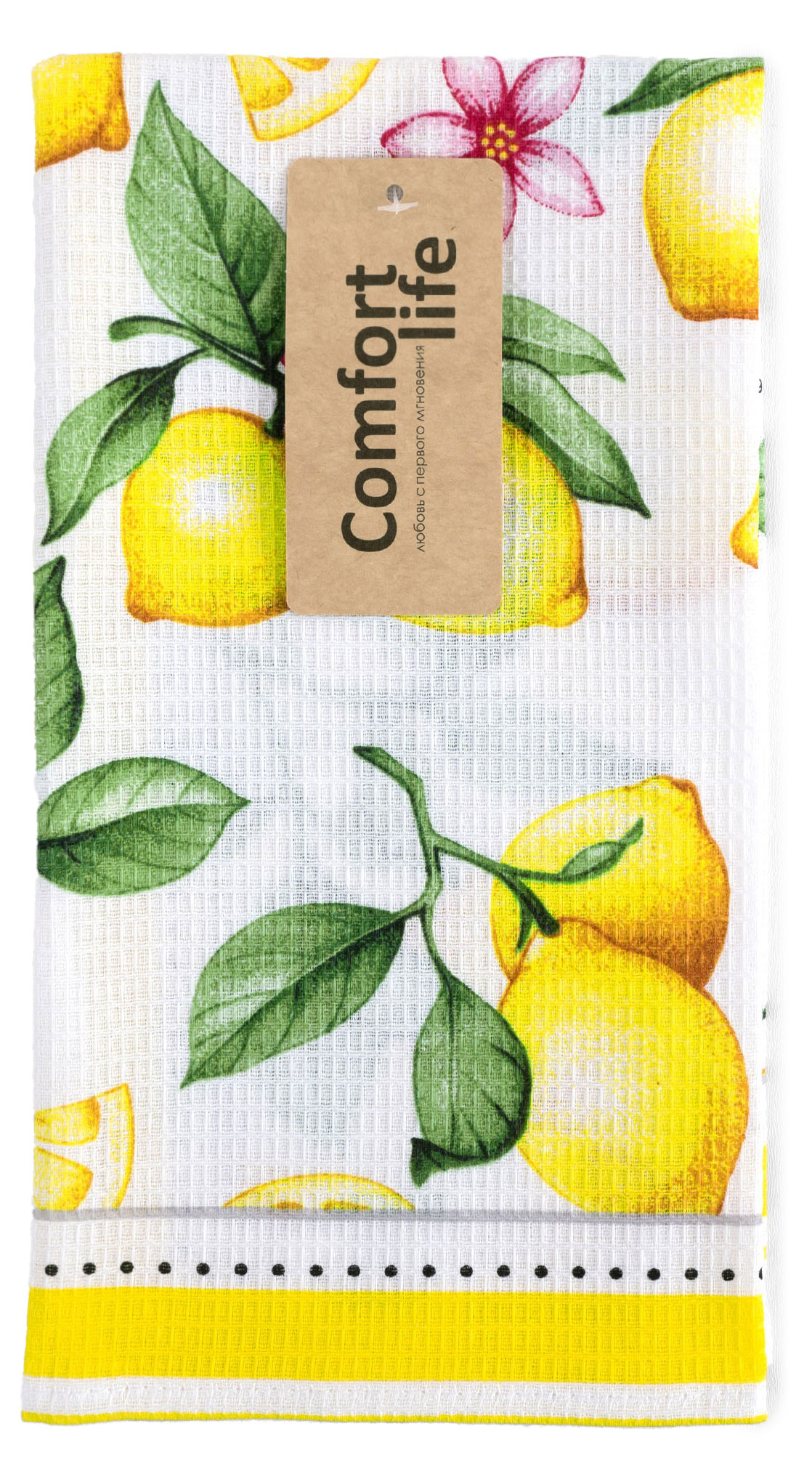 

Полотенце кухонное Comfort Life Лимоны, 47х60 см