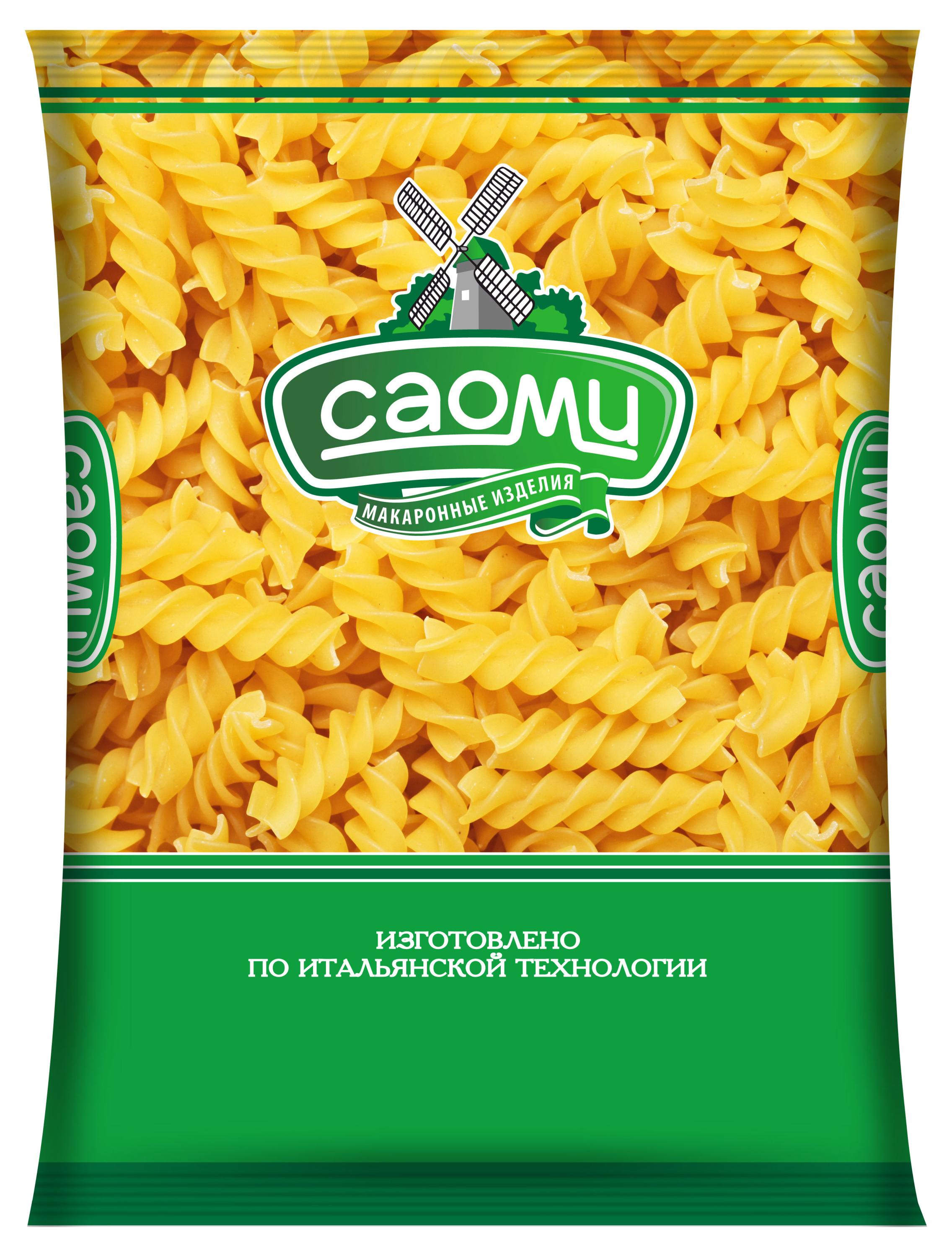 

Макаронные изделия Саоми Спиральки фигурные, 400 г