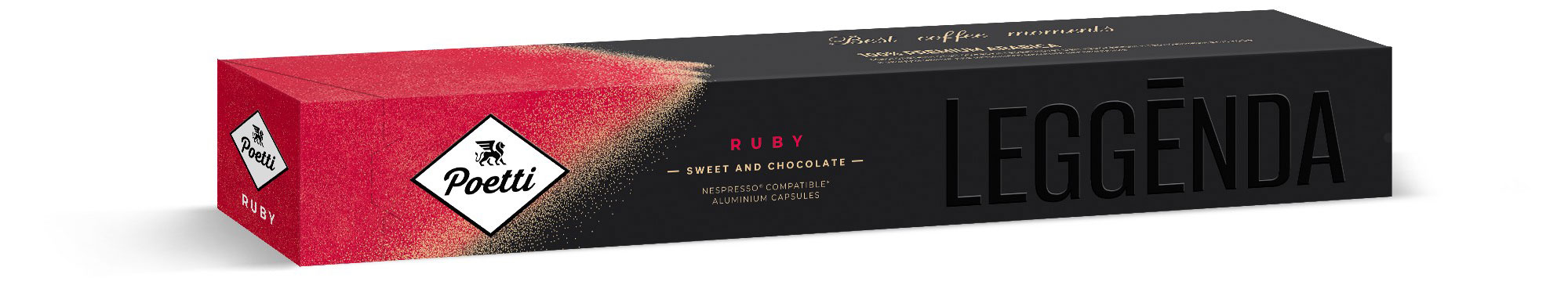 

Кофе в капсулах Poetti Leggenda Ruby, 10 капсул