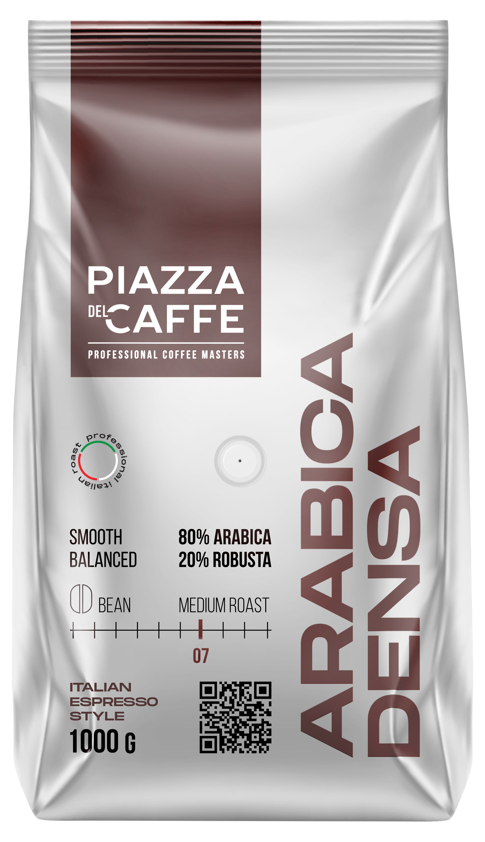 

Кофе в зернах Plazza Del Caffe Arabica Densa, 1 кг