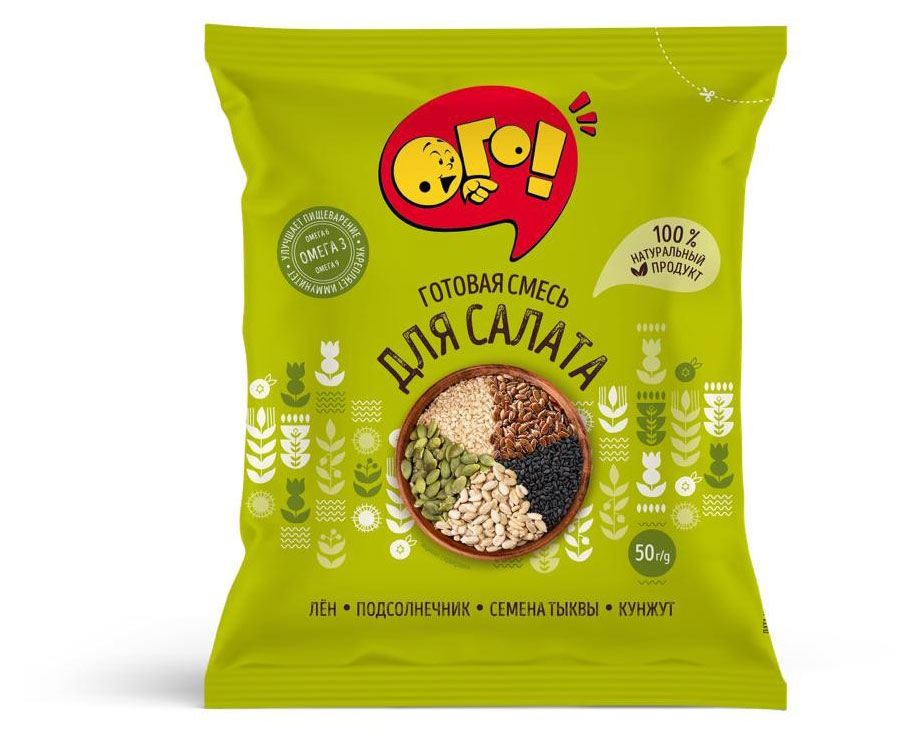 

Смесь семян ОГО для салатов, 50 г