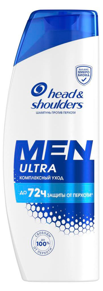 

Шампунь для волос Head&Shoulders Ultra Men Комплексный уход против перхоти, 600 мл