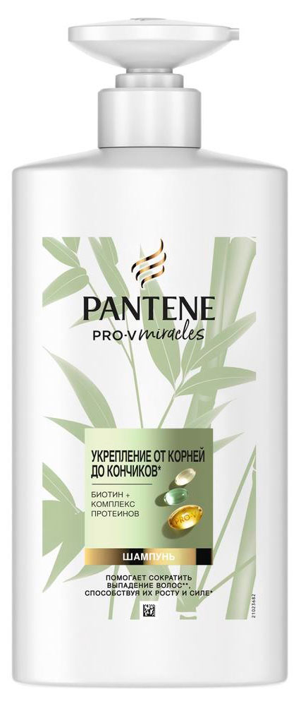 

Шампунь для волос Pantene Pro-V Укрепление от корней до кончиков, 500 мл