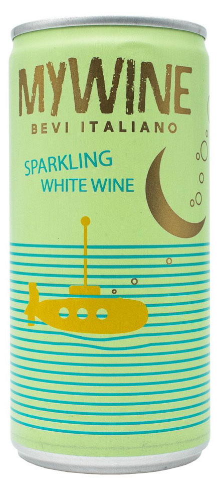 Изображение товара Игристое вино MyWine белое сухое Италия, 0,2 л