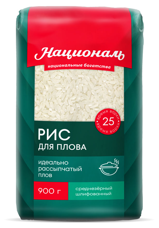 

Рис для плова Националь, 900 г