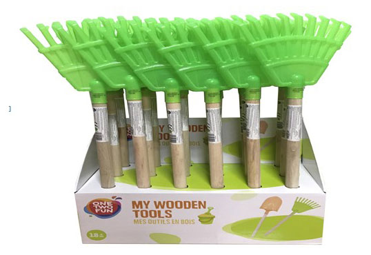 

Грабли ONE TWO FUN 21x63,5x2,8 см, 1 шт