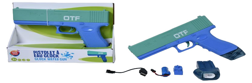 

Пистолет водяной ONE TWO FUN, 22x3x17,5 см