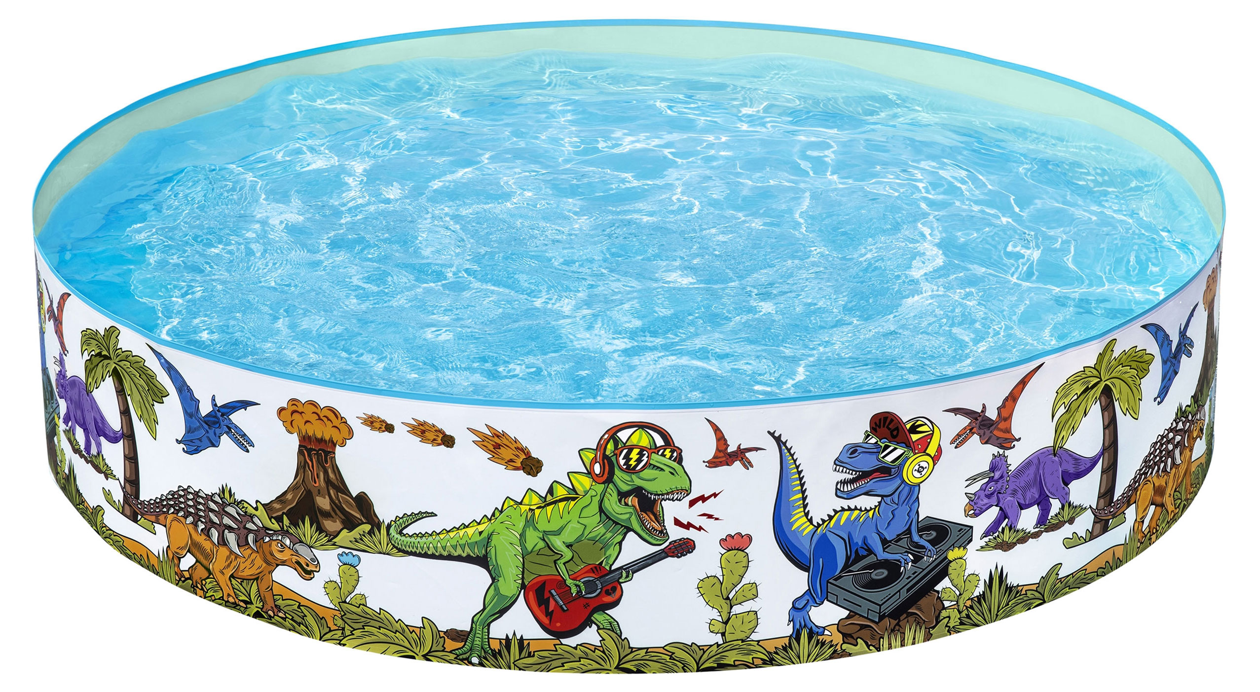 

Детский игровой бассейн BESTWAY Dinosaur Fill 'N Fun, 183x38 см