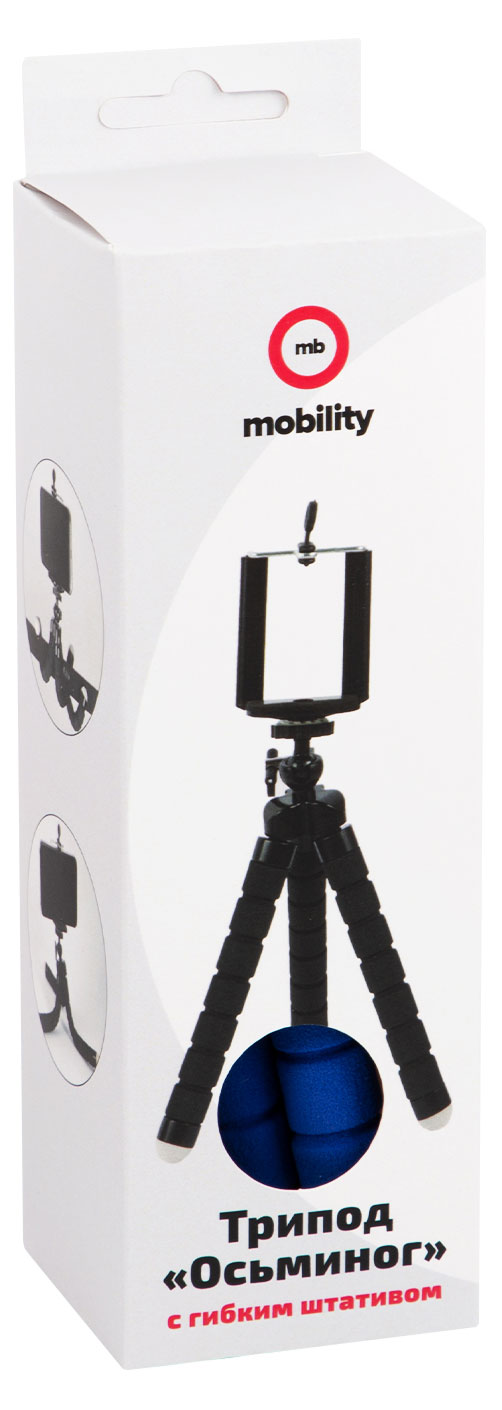 

Триподдля телефона Mobilityосьминог на гибкой треноге синий