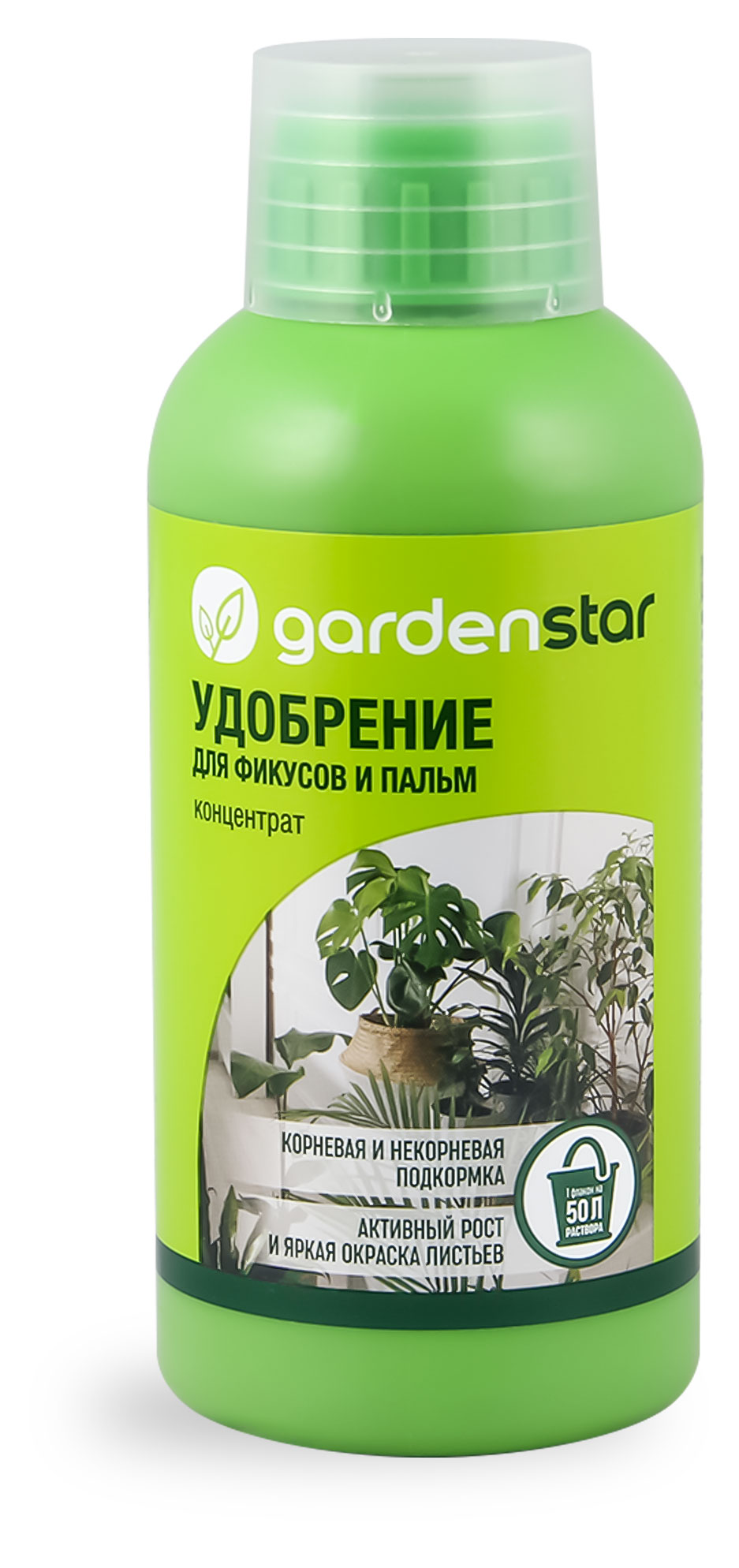 

Удобрение Garden Star для пальм и фикусов, 250 мл