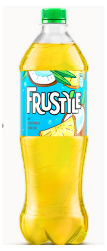 

Напиток газированный Frustyle Кокос-Ананас, 1 л