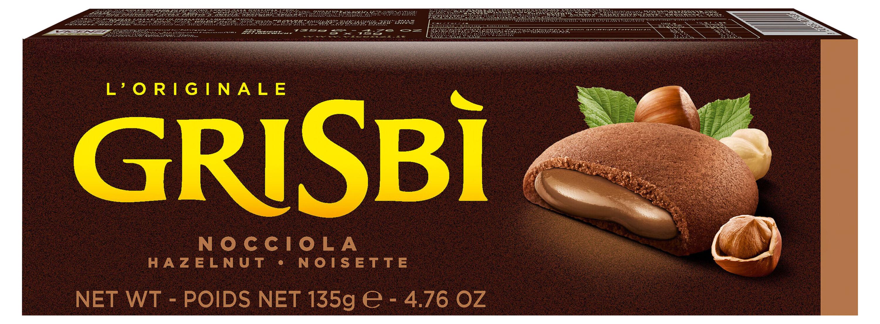 

Печенье Grisbi с начинкой ореховый крем, 135 г
