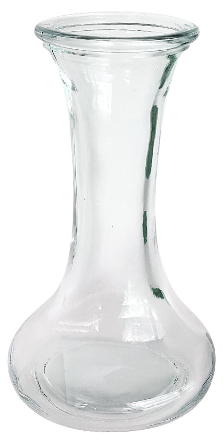 

Ваза NinaGlass стеклянная прозрачная, 14 см