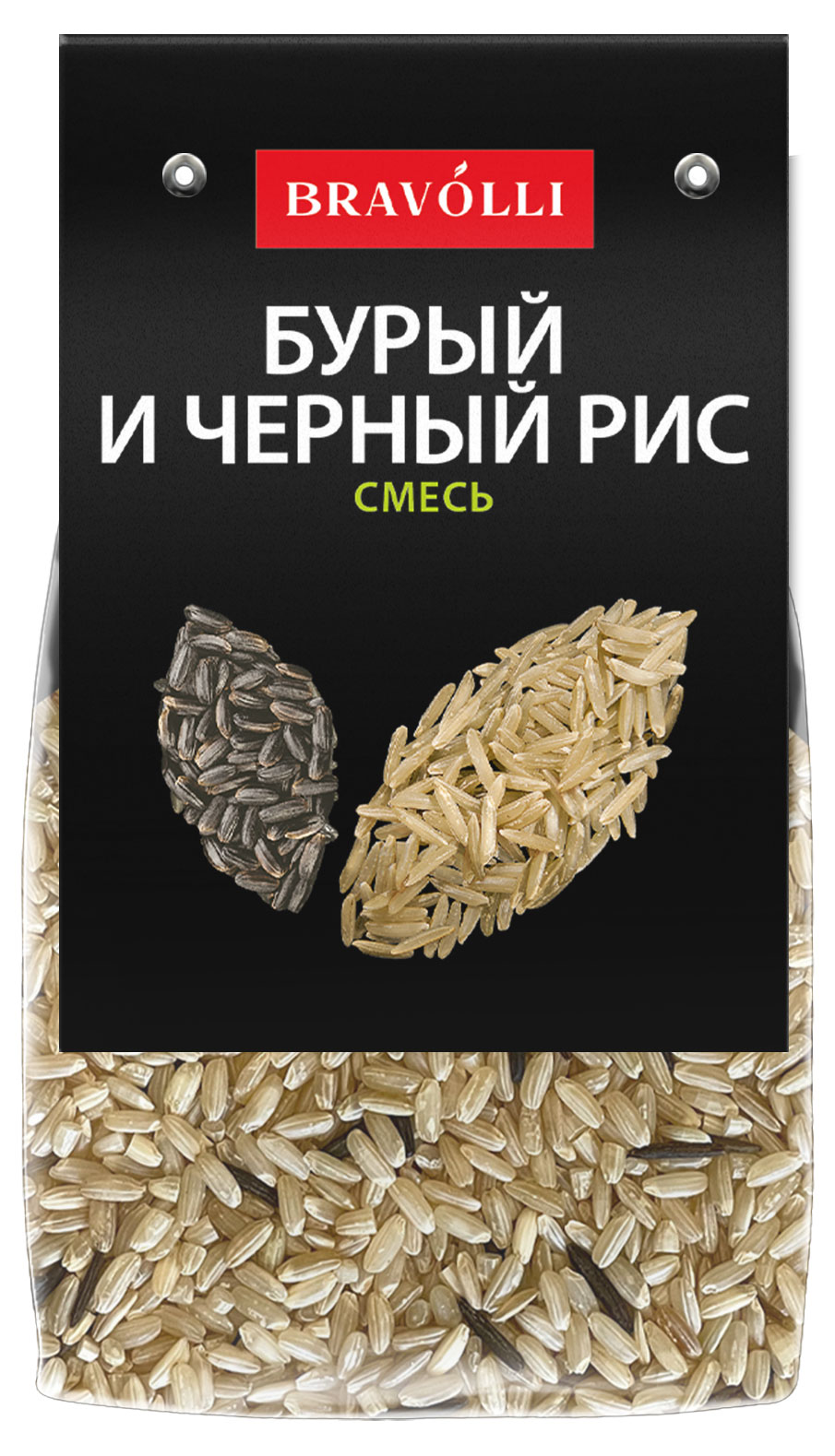 

Смесь бурого и черного риса Bravolli!, 350 г