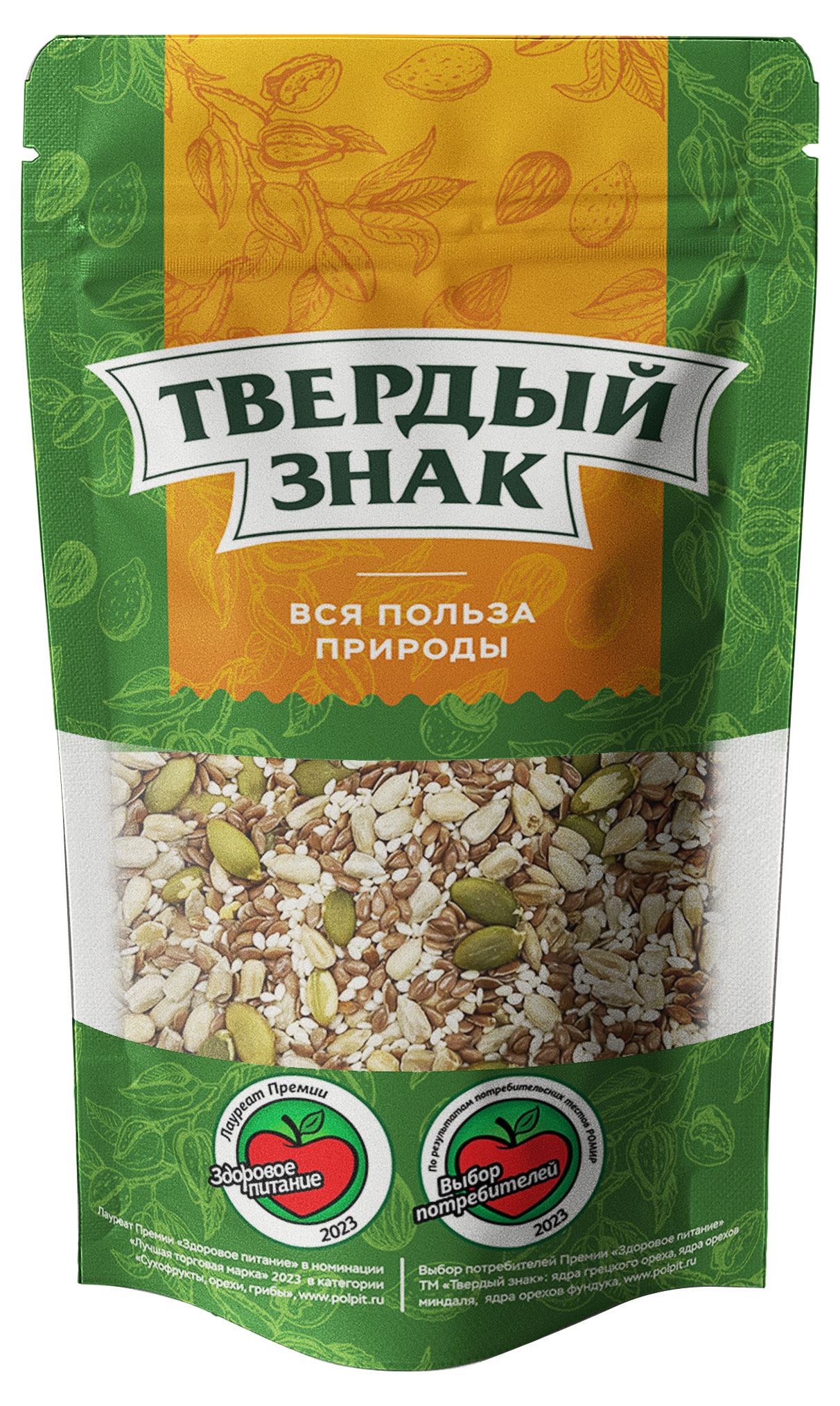

Смесь салатная Твердый знак Обжаренная, 90 г