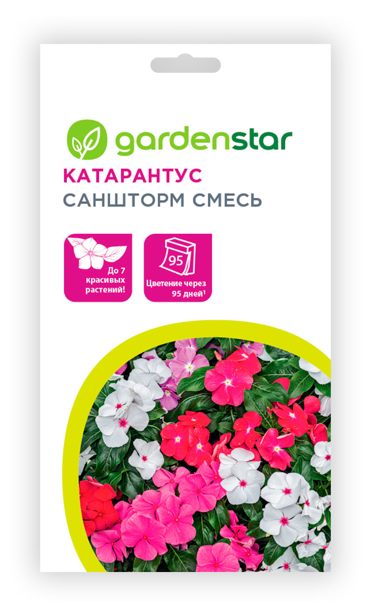 

Семена Garden Star Цветы Катарантус Саншторм F1
