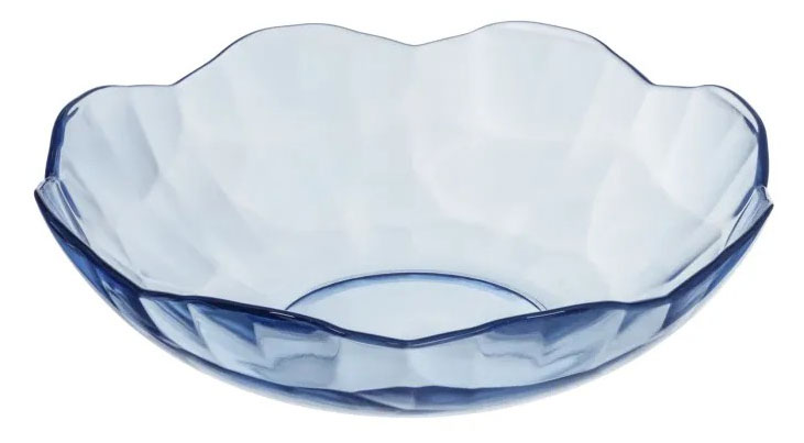 

Тарелка Verso Design Fancy Diamon глубокая голубая, 19 см