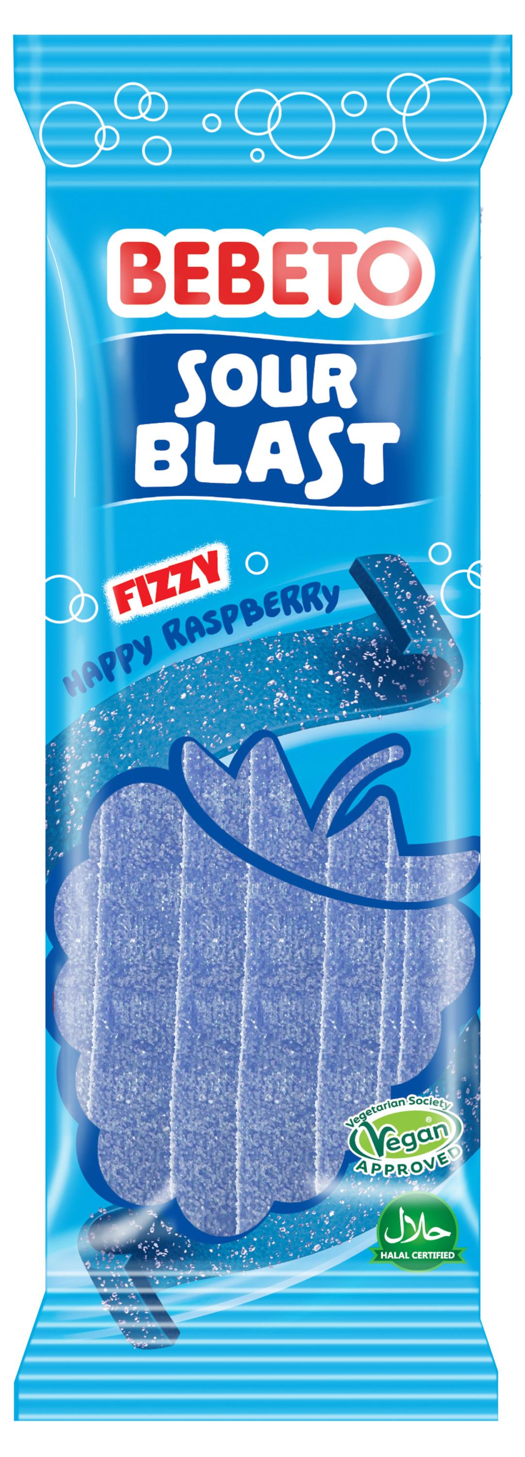 

Мармелад Bebeto Fizzy Raspberry, 180 г