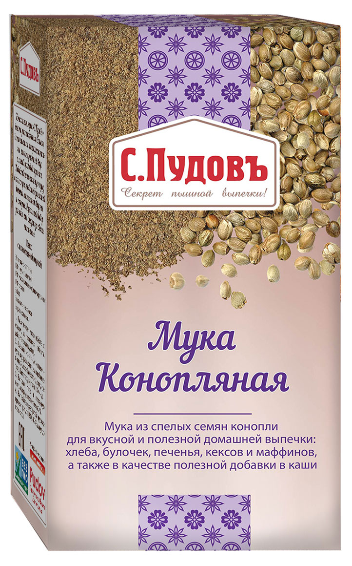 

Мука С.Пудовъ конопляная, 200 г