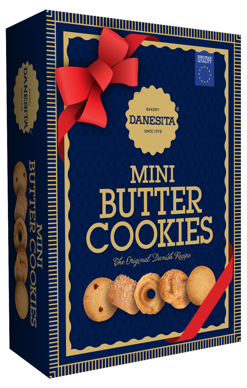 

Печенье Danesita Mini Butter Cookies сливочное, 100 г