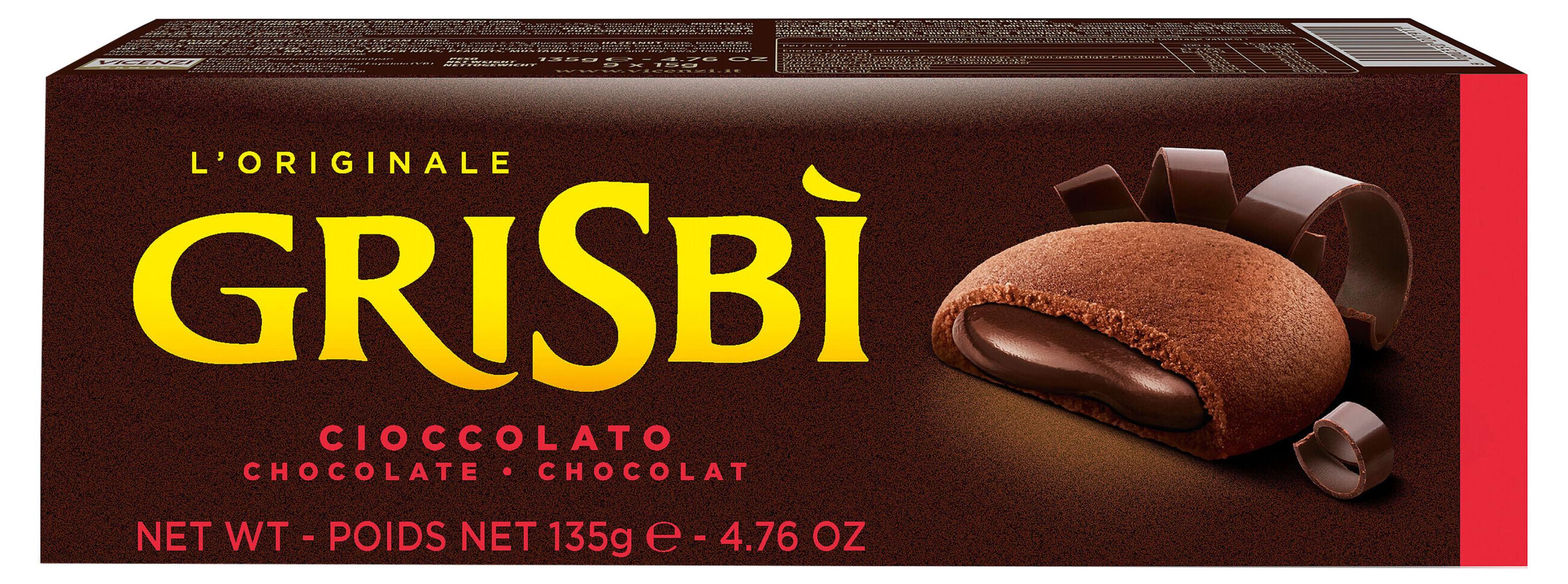 

Печенье Grisbi с начинкой шоколадный крем, 135 г