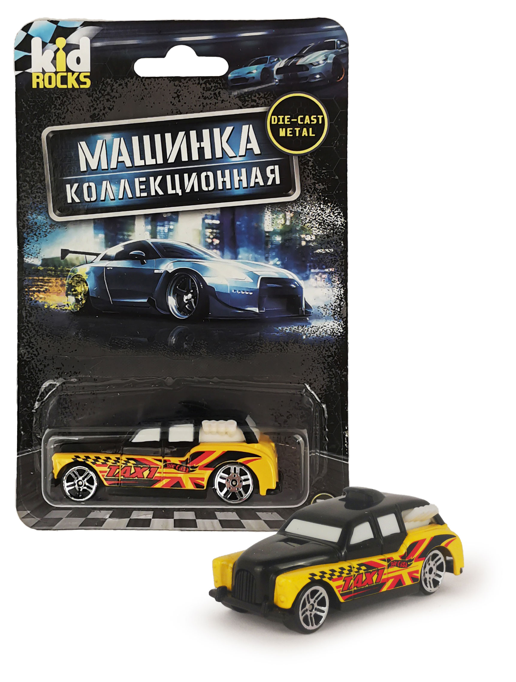 

Машинка металлическая Kid Rock, 1 шт