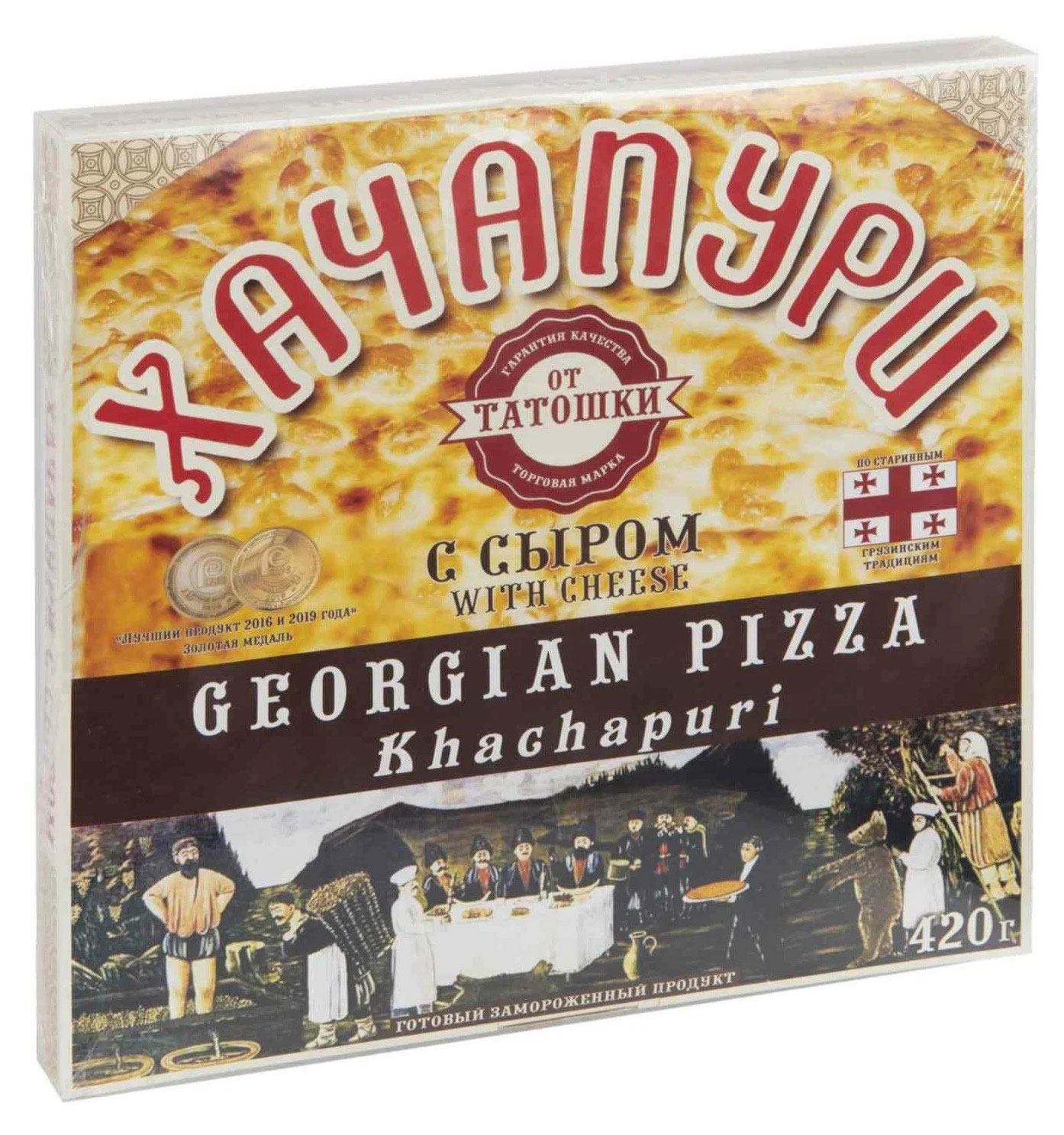 

Хачапури От Татошки с сыром замороженное, 420 г
