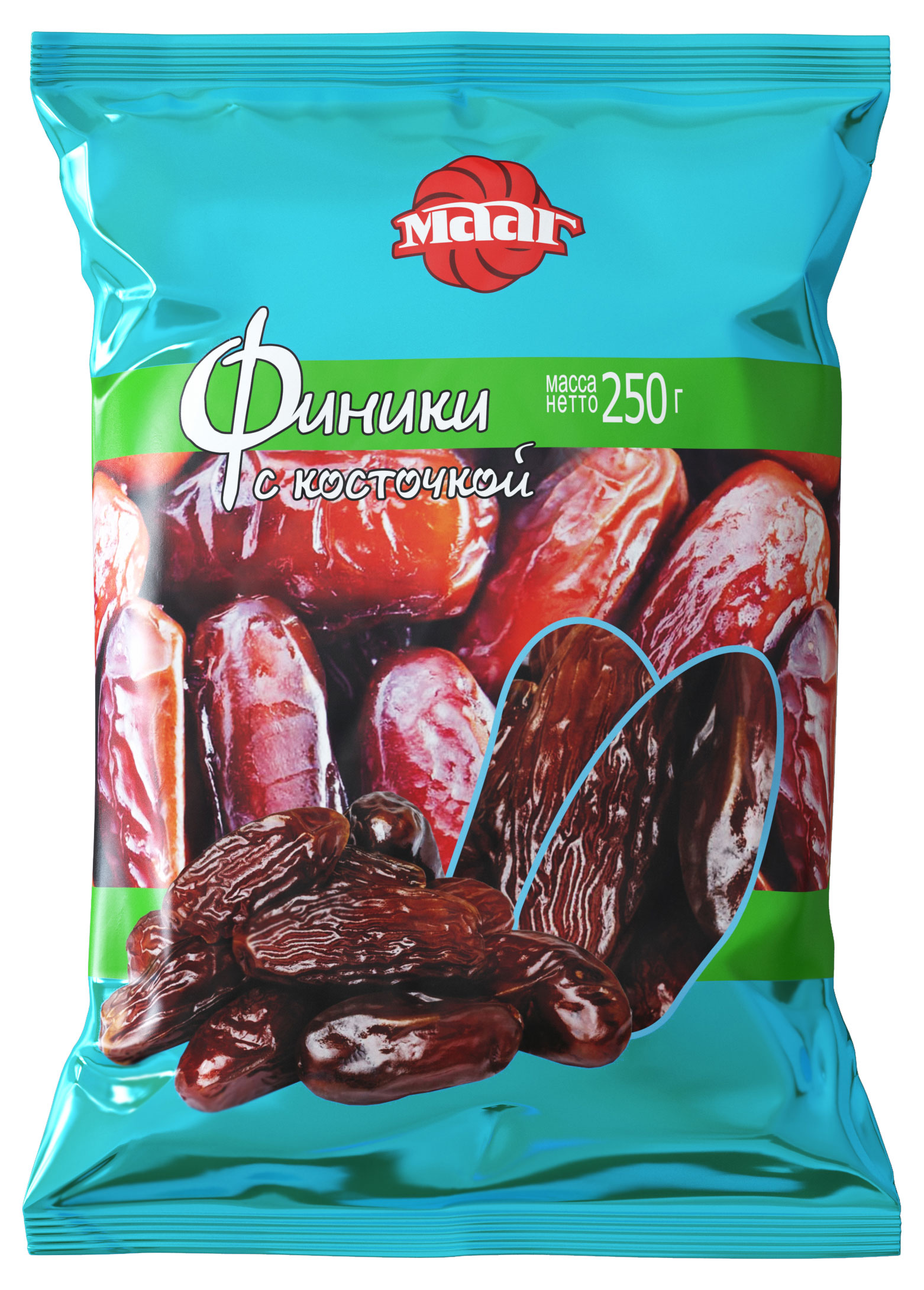 

Финики МААГ с косточкой, 250 г
