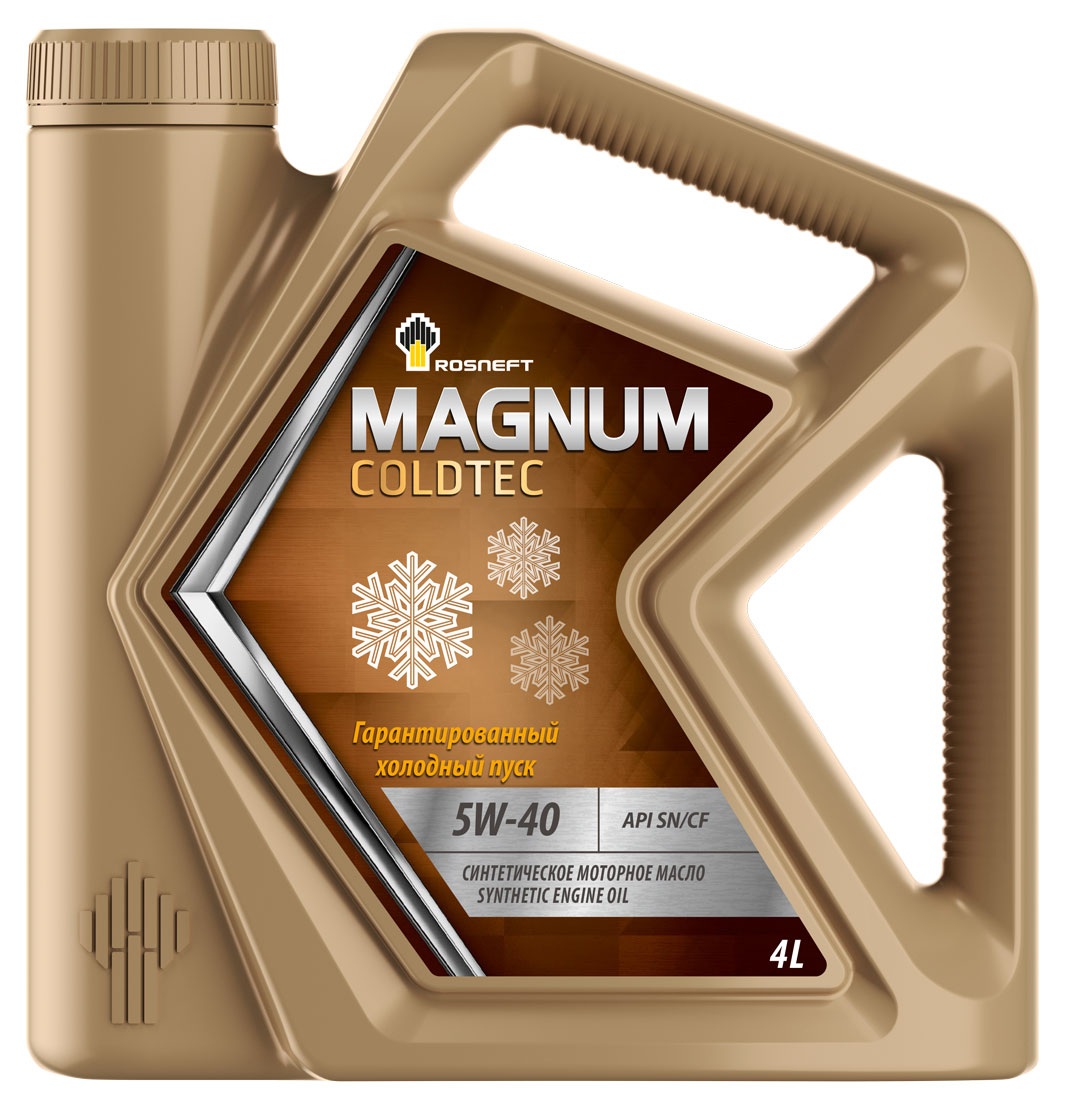 

Масло синтетическое Роснефть Coldtec 5W40, 4 л