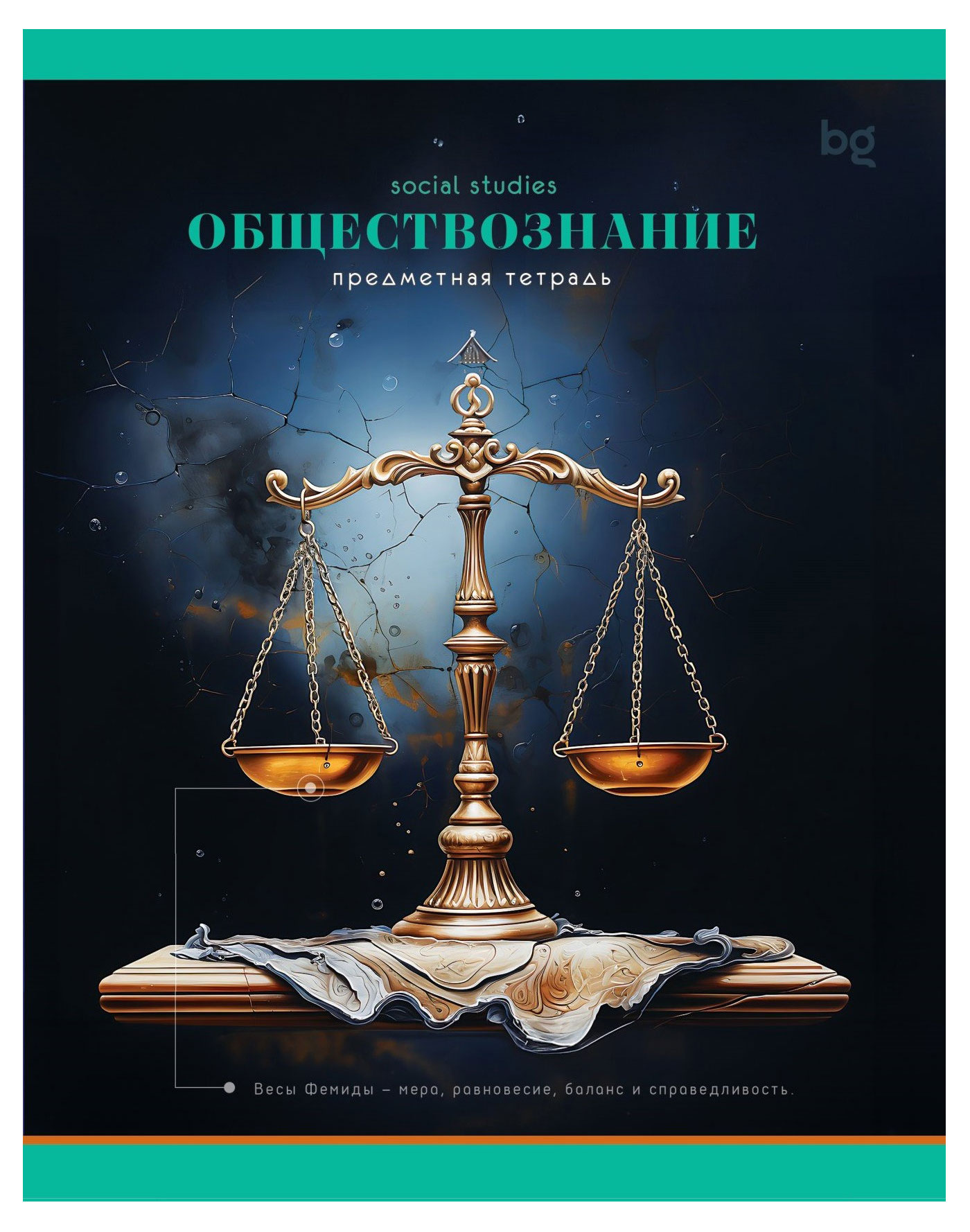 

Тетрадь предметная BG Обществознание А5 клетка, 48 л