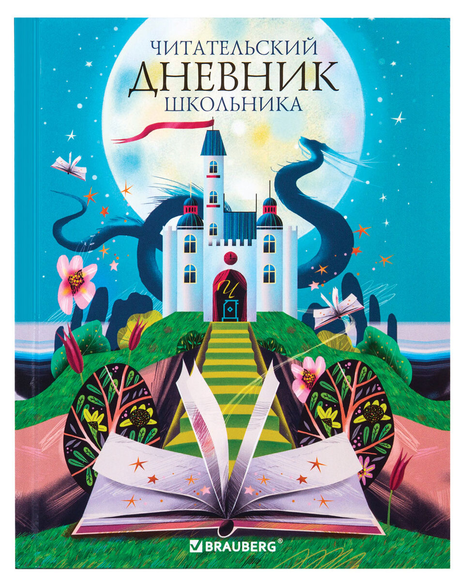 

Дневник читательский BRAUBERG Замок А5, 40 л