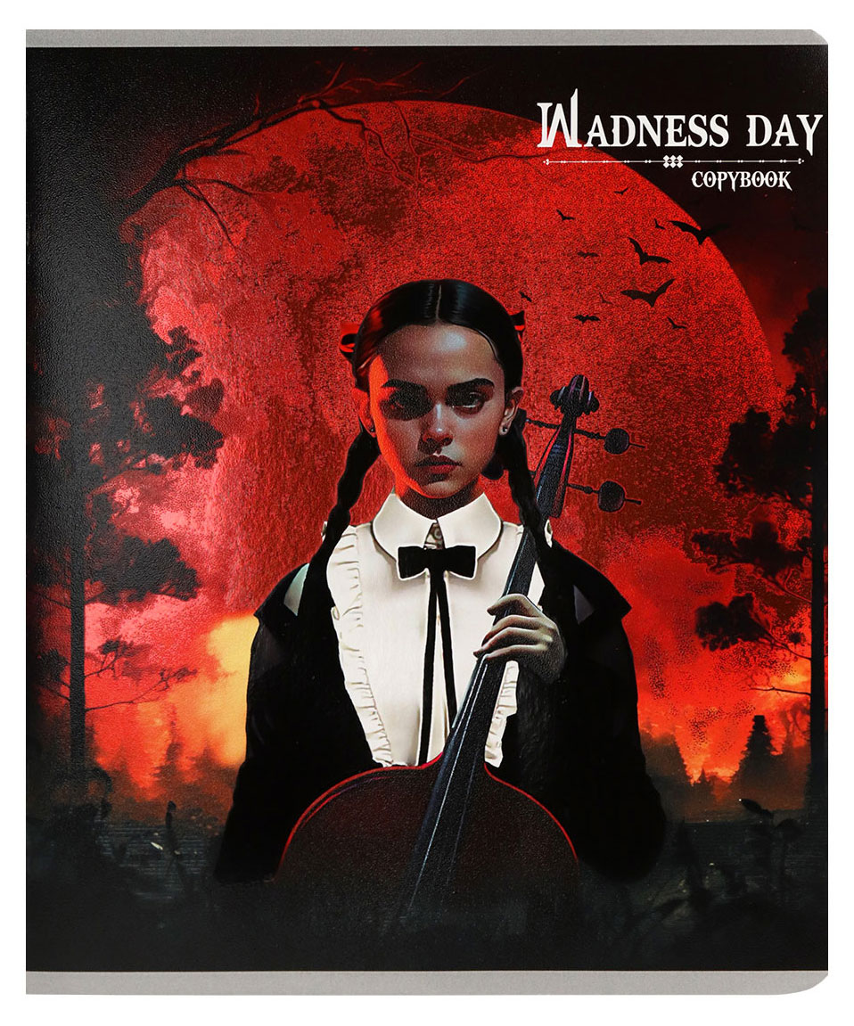

Тетрадь Collezione Wednesday madness в клетку А5, 48 л