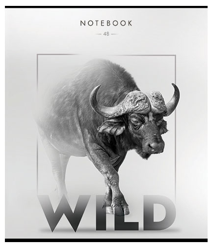 

Тетрадь общая ПЗБМ Wild клетка А5, 48 л