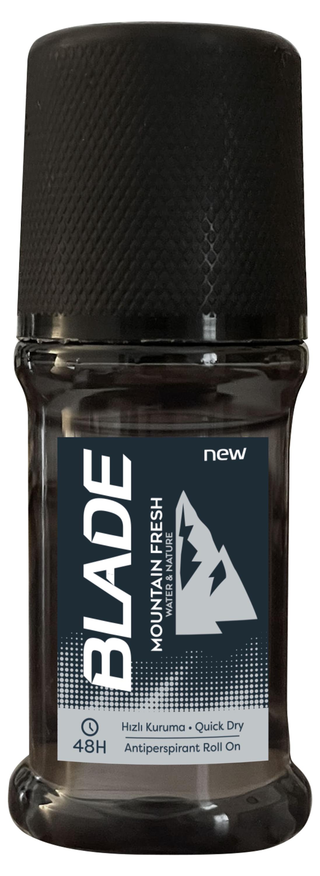 

Шариковый дезодорант-антиперспирант Blade Mountain Fresh Roll On, 50 мл