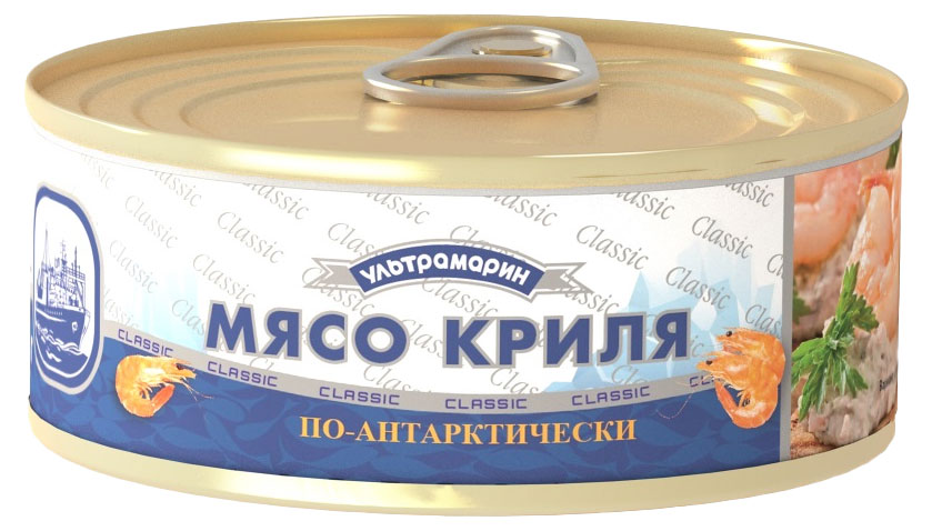 

Мясо криля Ультрамарин по-антарктически, 105 г