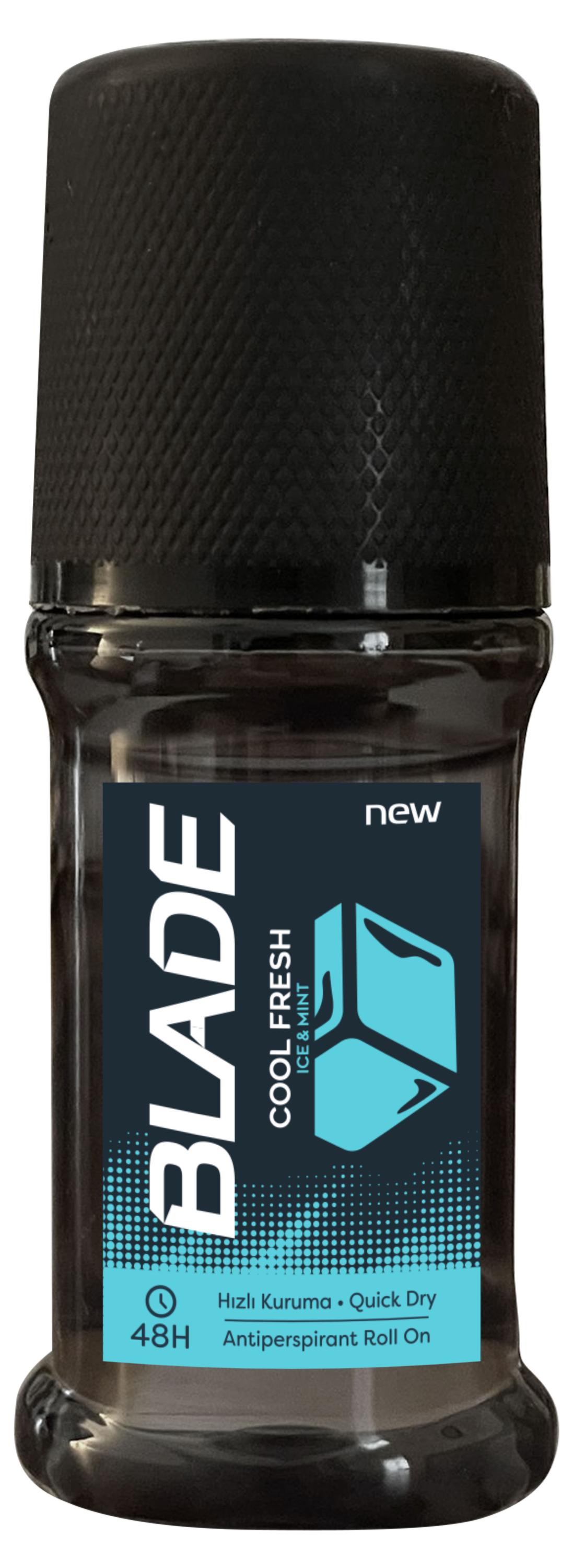 

Шариковый дезодорант-антиперспирант Blade Cool Fresh Roll On, 50 мл