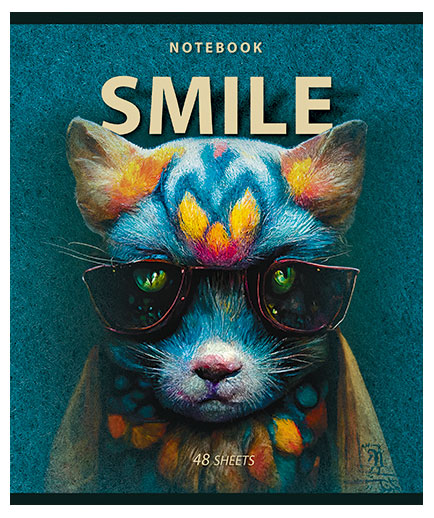 

Тетрадь общая ПЗБМ Smile клетка А5, 48 л
