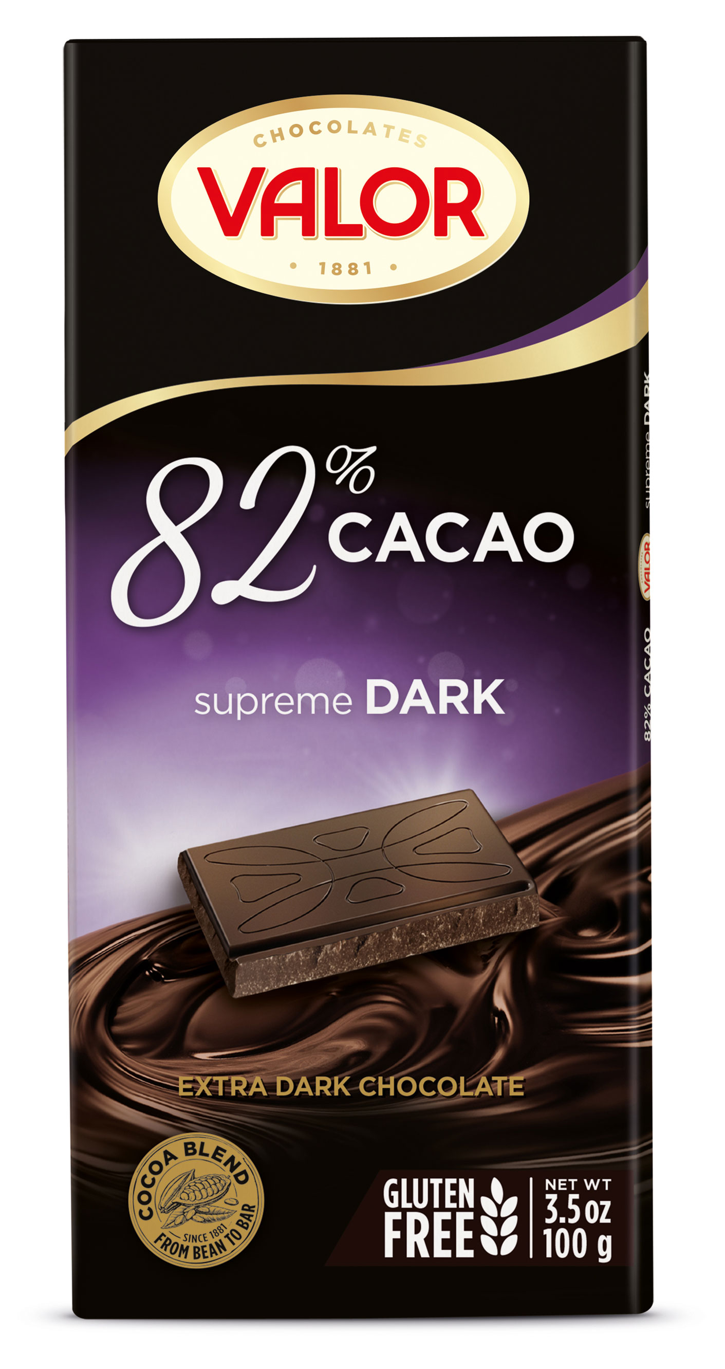 Изображение товара Шоколад Valor 82% горький 100 г