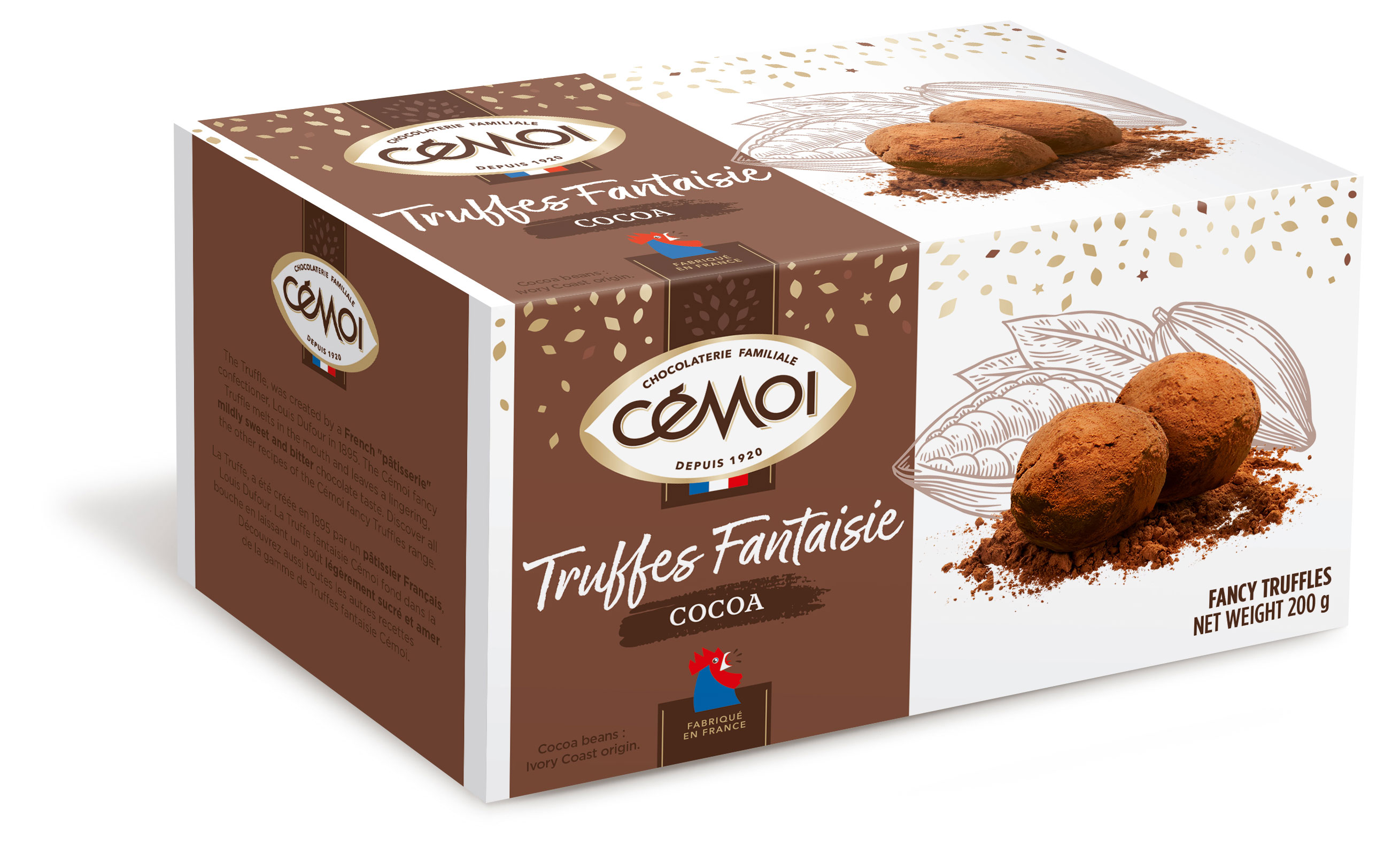 

Конфеты CEMOI трюфели Фантазия, 200 г
