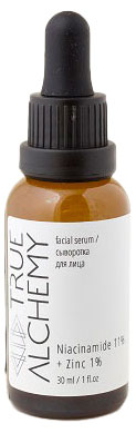 

Сыворотка для лица True Alchemy Niacinamide Zinc, 30 мл